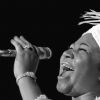 Aretha Franklin est décédée à 76 ans - Archive - Aretha Franklin en concert au Aladdin à Las Vegas, Nevada, Etats-Unis, le 5 juin 1979.