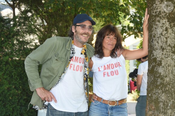 Philippe Rebbot (réalisateur) et Romane Bohringer (réalisatrice) pour le film "L'Amour Flou" lors du deuxième jour de la 11ème édition du festival du Film Francophone d'Angoulême, France, le 22 août 2018. © Coadic Guirec/Bestimage