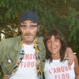 Philippe Rebbot (réalisateur) et Romane Bohringer (réalisatrice) pour le film "L'Amour Flou" lors du deuxième jour de la 11ème édition du festival du Film Francophone d'Angoulême, France, le 22 août 2018. © Coadic Guirec/Bestimage
