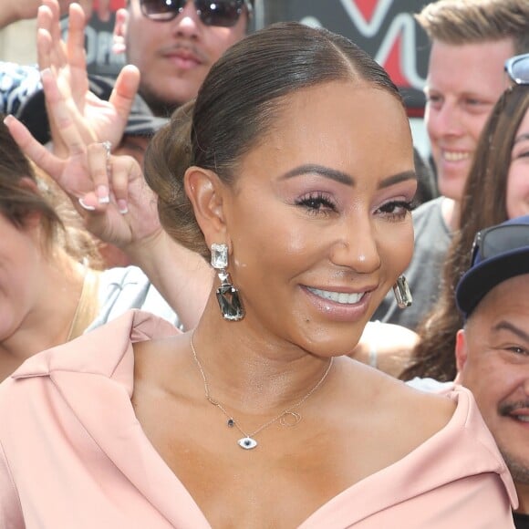 Mel B (Melanie Brown) - Simon Cowell reçoit son étoile sur le Walk Of Fame à Hollywood, le 22 août 2018