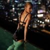 Céline Dion prise en photo à Singapour, en juillet 2018.