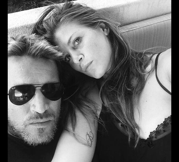 Benjamin Castaldi et sa femme Aurore Aleman - Instagram, 15 août 2017