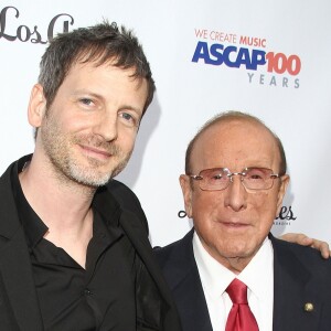 Dr. Luke et Clive Davis - Evénement "Songs of Hope X" à Brentwood, le 4 juin 2014.