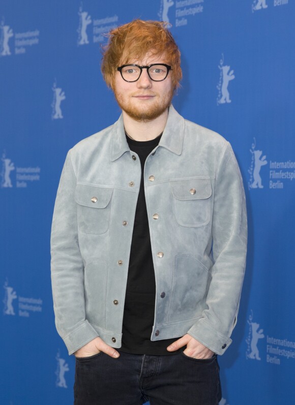 Ed Sheeran au photocall du film "Songwriter" lors du 68ème Festival du Film de Berlin, La Berlinale. Le 23 février 2018 © Future-Image / Zuma Press / Bestimage