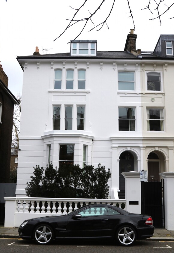 Image de la maison de James Matthews et Pippa Middleton dans le quartier de Chelsea à Londres en 2016.