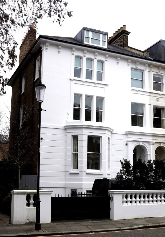 Image de la maison de James Matthews et Pippa Middleton dans le quartier de Chelsea à Londres en 2016.