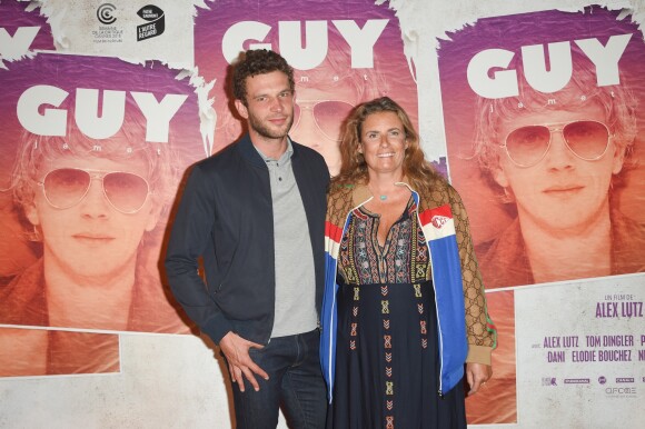 Arnaud Valois et Lisa Azuelos - Première du film "Guy" au cinéma Gaumont-Opéra à Paris le 28 aout 2018. © Coadic Guirec/Bestimage