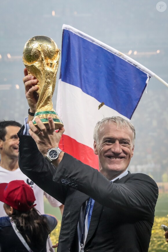 Didier Deschamps - Finale de la Coupe du Monde de Football 2018 en Russie à Moscou, opposant la France à la Croatie (4-2). Le 15 juillet 2018 © Moreau-Perusseau / Bestimage