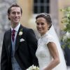 Pippa Middleton et son mari James Matthews - Mariage de P. Middleton et J. Matthew, en l'église St Mark Englefield, Berkshire, Royaume Uni, le 20 mai 2017.