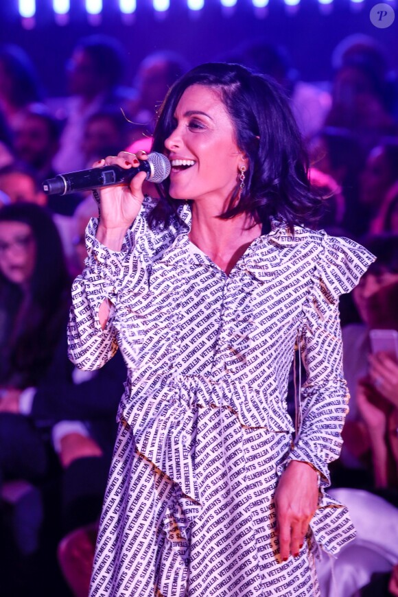 Exclusif - Jenifer Bartoli lors de la 12e édition du "Casa Fashion Show" au Sofitel Casablanca Tour Blanche à Casablanca au Maroc le 21 avril 2017. © Philippe Doignon/Bestimage