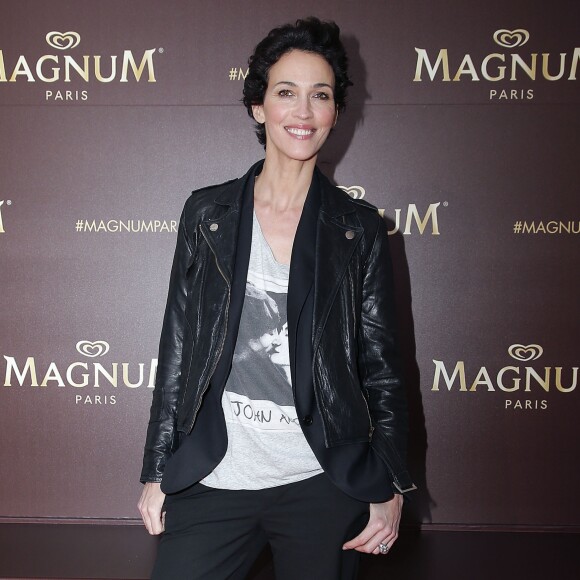 Linda Hardy - Inauguration du concept store Magnum à Paris, le 14 avril 2016. © Veeren/Bestimage