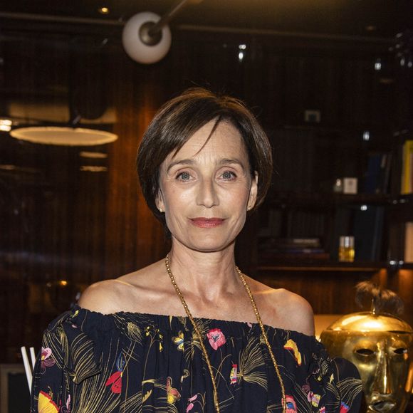 Kristin Scott Thomas - Soirée d'inauguration du Spa Akasha (Carita) à l'hôtel Lutetia à Paris le 10 septembre 2018. © Pierre Perusseau/Bestimage