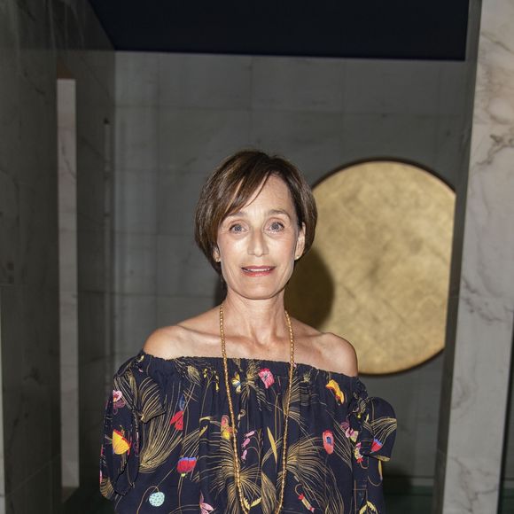 Kristin Scott Thomas - Soirée d'inauguration du Spa Akasha (Carita) à l'hôtel Lutetia à Paris le 10 septembre 2018. © Pierre Perusseau/Bestimage