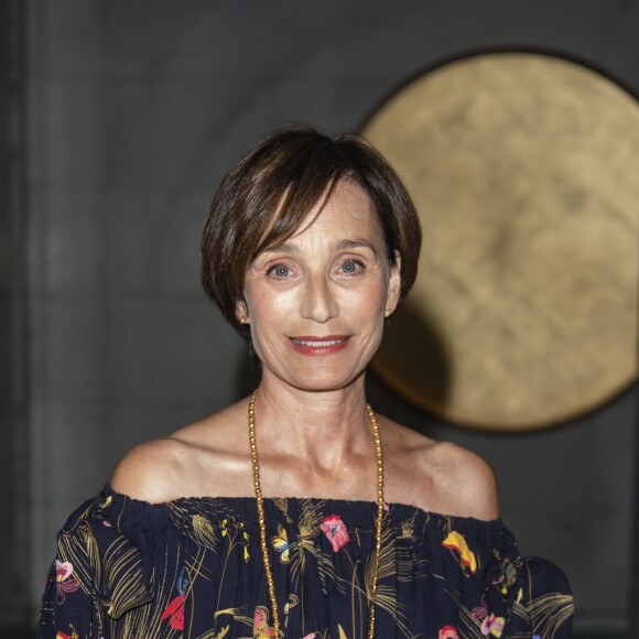 Kristin Scott Thomas - Soirée d'inauguration du Spa Akasha (Carita) à l'hôtel Lutetia à Paris le 10 septembre 2018. © Pierre Perusseau/Bestimage