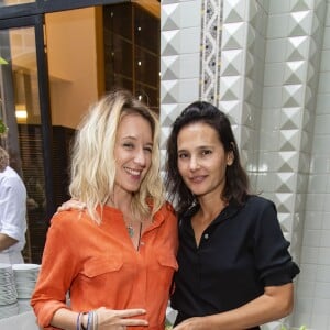 Ludivine Sagnier et Virginie Ledoyen - Soirée d'inauguration du Spa Akasha (Carita) à l'hôtel Lutetia à Paris le 10 septembre 2018. © Pierre Perusseau/Bestimage