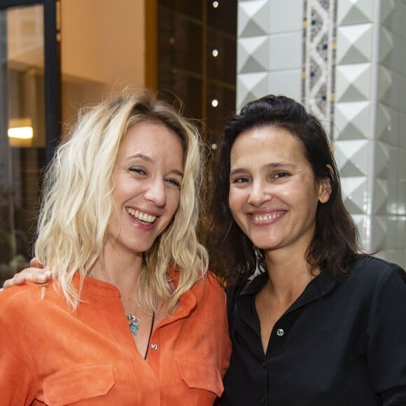 Ludivine Sagnier et Virginie Ledoyen - Soirée d'inauguration du Spa Akasha (Carita) à l'hôtel Lutetia à Paris le 10 septembre 2018. © Pierre Perusseau/Bestimage