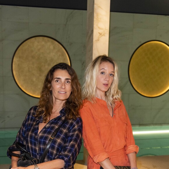 Mademoiselle Agnès et Ludivine Sagnier - Soirée d'inauguration du Spa Akasha (Carita) à l'hôtel Lutetia à Paris le 10 septembre 2018. © Pierre Perusseau/Bestimage