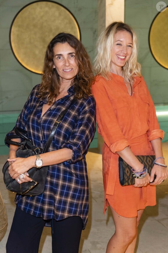 Mademoiselle Agnès et Ludivine Sagnier - Soirée d'inauguration du Spa Akasha (Carita) à l'hôtel Lutetia à Paris le 10 septembre 2018. © Pierre Perusseau/Bestimage