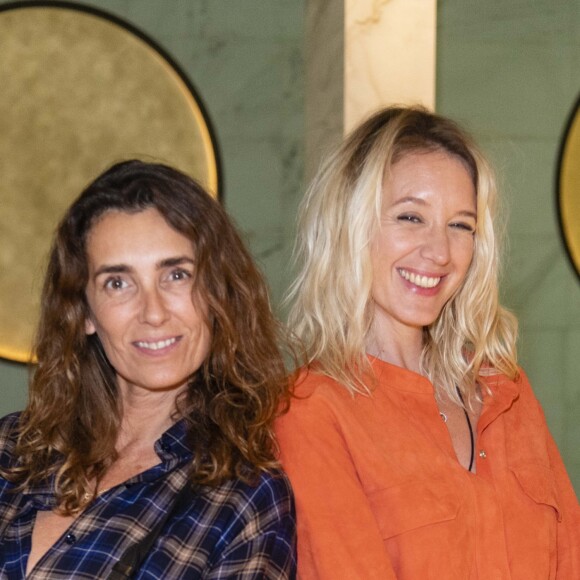 Mademoiselle Agnès et Ludivine Sagnier - Soirée d'inauguration du Spa Akasha (Carita) à l'hôtel Lutetia à Paris le 10 septembre 2018. © Pierre Perusseau/Bestimage