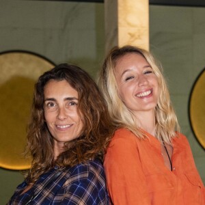 Mademoiselle Agnès et Ludivine Sagnier - Soirée d'inauguration du Spa Akasha (Carita) à l'hôtel Lutetia à Paris le 10 septembre 2018. © Pierre Perusseau/Bestimage