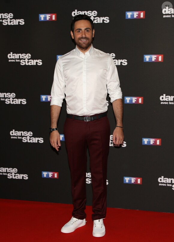 Camille Combal - Photocall de la saison 9 de l'émission "Danse avec les stars" (DALS) au siège de TF1 à Boulogne-Billancourt le 11 septembre 2018. © Denis Guignebourg/Bestimage hotocall