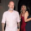 Fred Durst (Limp Bizkit) et sa femme Kseniya Beryazina à Hollywood le 6 septembre 2017, après un dîner chez Craig's.