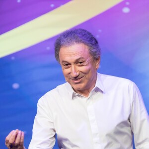 Michel Drucker lors du gala de la Chaine de l'espoir au théâtre de la Tour Eiffel à Paris, France, le 26 mars 2018. © Cyril Moreau/Bestimage