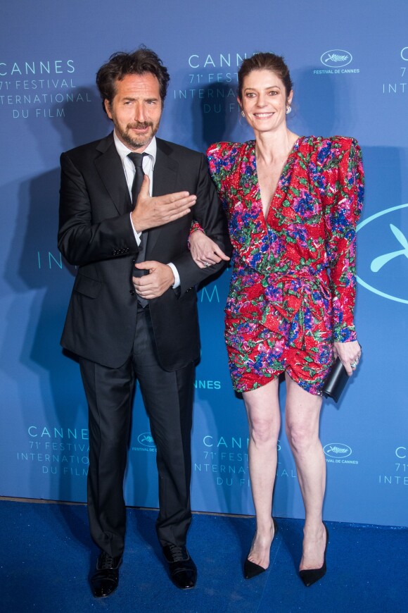 Edouard Baer, maître de cérémonie, et Chiara Mastroianni - Arrivées au dîner de la cérémonie d'ouverture du 71ème Festival International du Film de Cannes. Le 8 mai 2018 © Borde-Jacovides-Moreau/Bestimage
