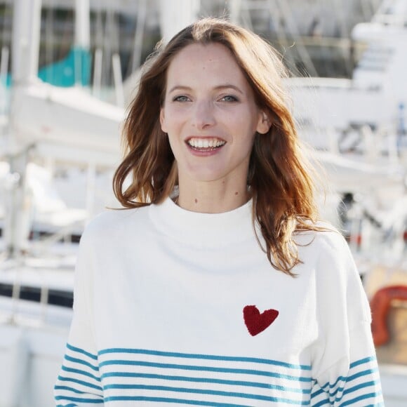 Elodie Varlet de la série CUT - Photocall lors du 19e Festival de la Fiction TV de La Rochelle. Septembre 2017.