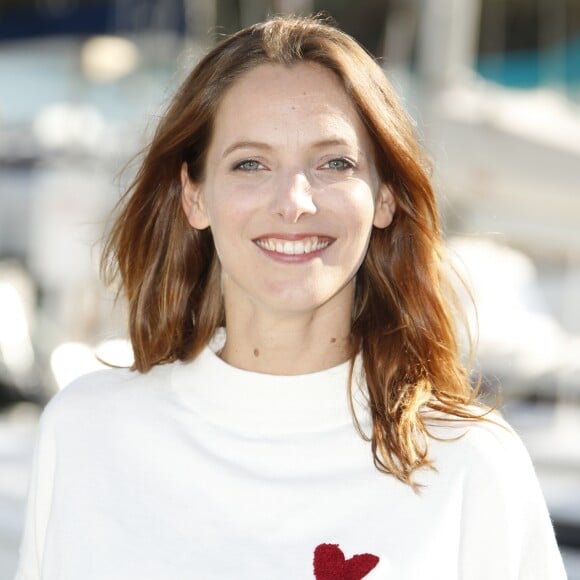 Elodie Varlet de la série CUT - Photocall lors du 19e Festival de la Fiction TV de La Rochelle. Septembre 2017.