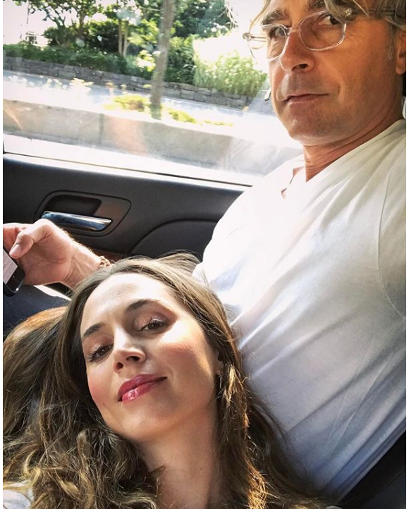 Eliza Dushku et Peter Palandjian sur une photo publiée sur Instagram en août 2017.