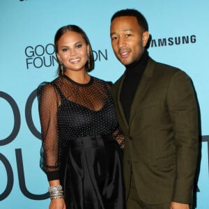 Chrissy Teigen et son mari John Legend à la soirée 2018 Good Foundation au Carnegie Hall à New York le 12 septembre 2018.