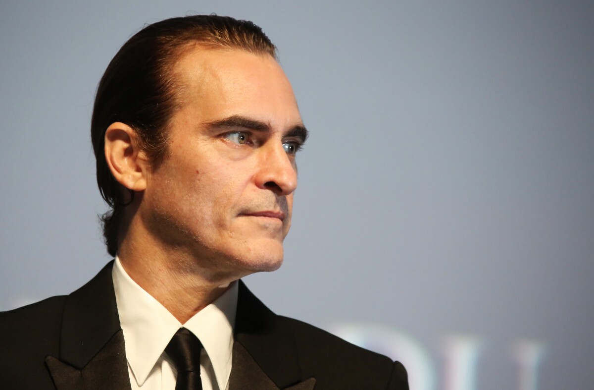 Photo Joaquin Phoenix Projection du film "Les Frères Sisters" lors du 44éme Festival du