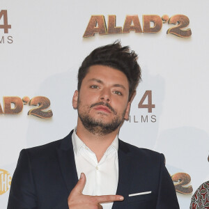 Kev Adams et Jamel Debbouze - Les célébrités posent lors du photocall de l'avant-première du film "Alad'2" au cinéma le grand Rex à Paris le 21 septembre 2018. © Guirec Coadic/Bestimage