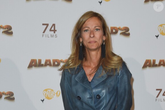 Anne Gravoin - Les célébrités posent lors du photocall de l'avant-première du film "Alad'2" au cinéma le grand Rex à Paris le 21 septembre 2018. © Guirec Coadic/Bestimage
