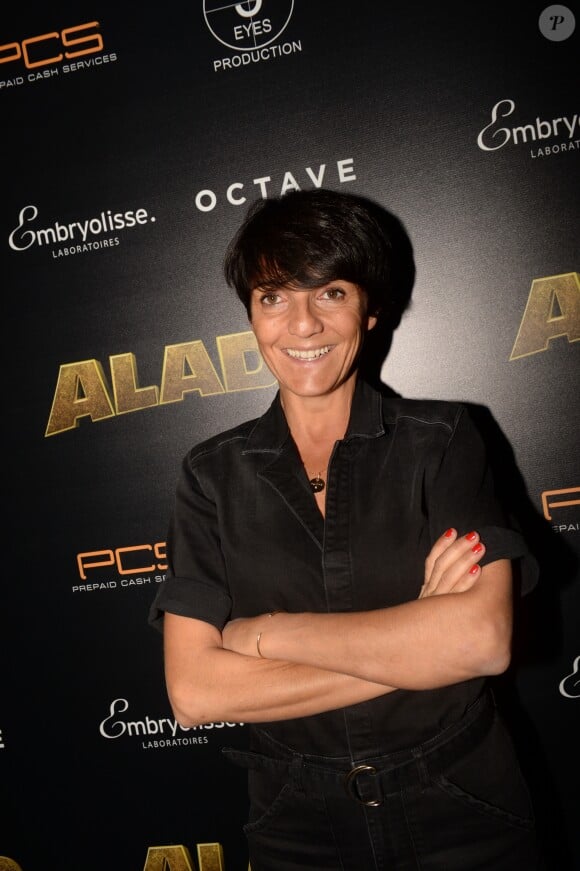 Semi-Exclusif - Florence Foresti - Les célébrités posent lors de l'After Party du film Alad'2 au Club Haussman à Paris (organisée par Five Eyes Production) le 21 septembre 2018. © Rachid Bellack/Bestimage