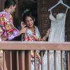 Exclusif - Mariage de Janel Parrish (Pretty Little Liars) et Chris Long à Oahu à Hawaii, le 9 septembre 2018