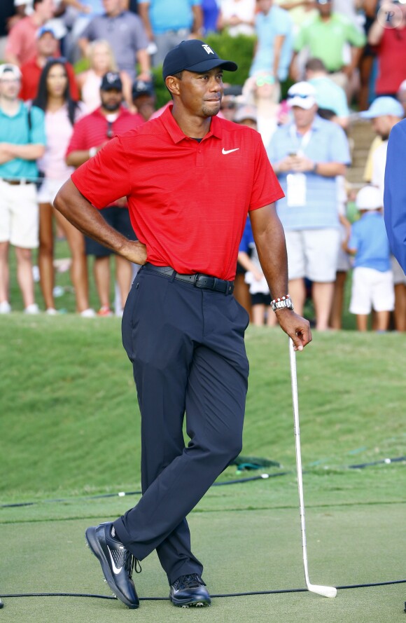Tiger Woods a remporté le prestigieux Tour Championship, à Atlanta, le 23 septembre 2018.