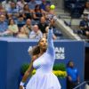 Serena Williams lors de l'US Open de tennis au USTA National Tennis Center à New York City, New York, Etats-Unis, le 6 septembre 2018.