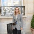 Alexandra Golovanoff - Défile de mode Jacquemus, collection prêt-à-porter printemps-été 2019 à l'ambassade d'Italie à Paris le 24 septembre 2018. © CVS / Veeren / Bestimage
