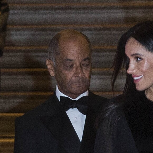 Meghan Markle, duchesse de Sussex inaugure l'exposition "Oceania" le 25 septembre à Londres  25 September 2018. Meghan Duchess of Sussex arrives at the Oceania Exhibition at the Royal Academy in London.25/09/2018 - Londres