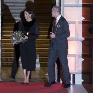 Meghan Markle, duchesse de Sussex inaugure l'exposition "Oceania" le 25 septembre à Londres  25 September 2018. Meghan Duchess of Sussex arrives at the Oceania Exhibition at the Royal Academy in London.25/09/2018 - Londres