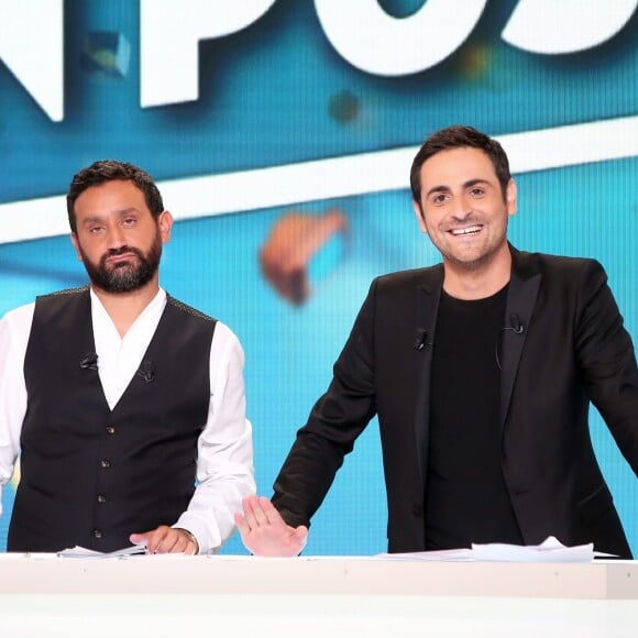 Exclusif -Cyril Hanouna et Camille Combal - Enregistrement de la première émission de la rentrée de Touche pas à mon poste (TPMP) sur C8 à Paris le 5 septembre 2016. © Dominique Jacovides / Bestimage