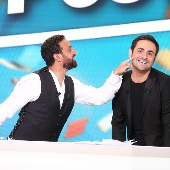 Exclusif -Cyril Hanouna et Camille Combal - Enregistrement de la première émission de la rentrée de Touche pas à mon poste (TPMP) sur C8 à Paris le 5 septembre 2016. © Dominique Jacovides / Bestimage