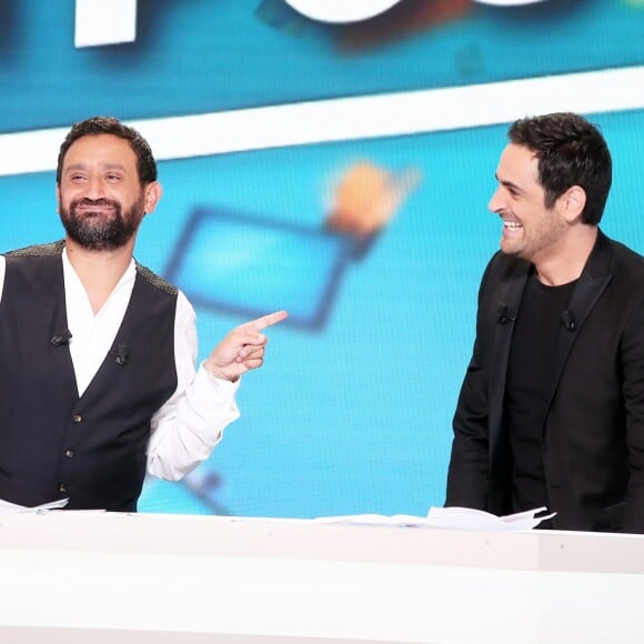 Exclusif -Cyril Hanouna et Camille Combal - Enregistrement de la première émission de la rentrée de Touche pas à mon poste (TPMP) sur C8 à Paris le 5 septembre 2016. © Dominique Jacovides / Bestimage