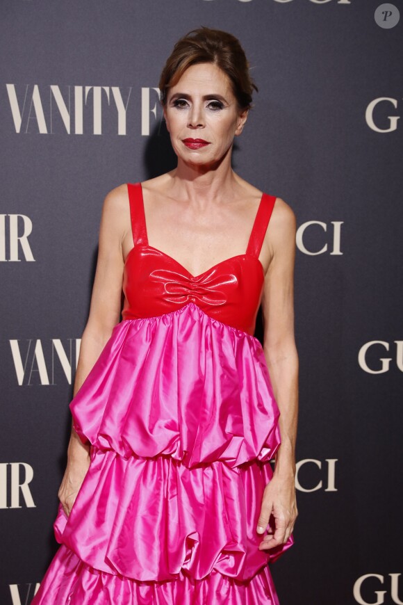 Agatha Ruiz de la Prada au photocall de la soirée "Vanity Fair Awards" à Madrid, le 26 septembre 2018.