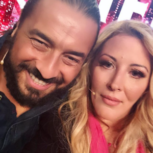 Moundir et Loana sur le plateau de VTEP, septembre 2018.