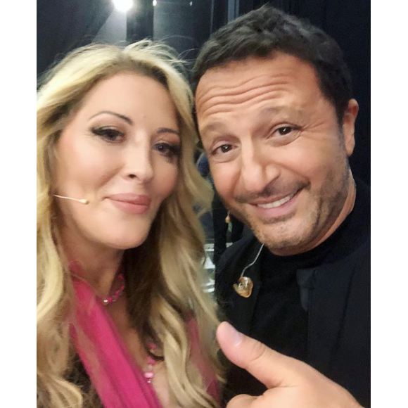 Loana et Arthur complices sur le plateau de VTEP, en septembre 2018.