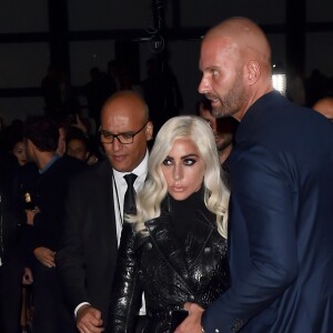 Lady Gaga - Défilé Céline, collections prêt-à-porter et homme printemps-été 2019 à l'Hôtel de Ville de Paris le 28 septembre 2018.