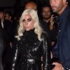 Lady Gaga - Défilé Céline, collections prêt-à-porter et homme printemps-été 2019 à l'Hôtel de Ville de Paris le 28 septembre 2018.